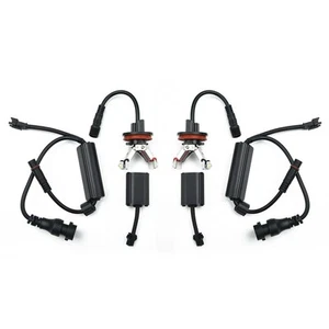 Auto H8 Angel Eyes Lights For E60,E61,E71,E70,LCI,E90,E91,X5,X6,Z4,E92 - Picture 1 of 16