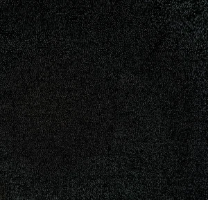 BLACK SILVER SHINY METALLIC 2WAY STRETCH POLY KNIT FABRIC  35X50  INCH REMNANT - Picture 1 of 2