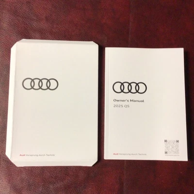 2025 AUDI Q5 SQ5 SPORTBACK OWNERS MANUAL BOOK GUIDE CASE ALL MODELS - Image 1 of 4