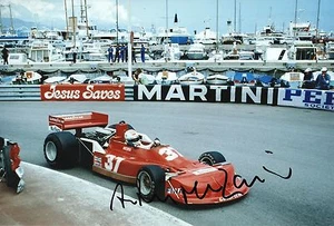 Formula 1 Driver Arturo Merzario Hand Sigend Photo 3 - Picture 1 of 1
