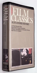 ALEXANDER NEVSKY VHS 1938 B&W English Subtitles Sergei Eisenstein RussianClassic - Picture 1 of 5