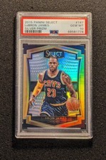 2015 Panini Select #147 Lebron James Premier Level Silver Prizm PSA 10