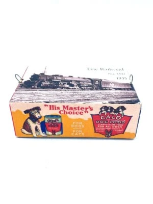 VINTAGE - Empty EERIE RAILROAD Train Promotional Box No 3392 Steam Freight - Image 1 of 4