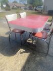 vintage formica kitchen table and chairs