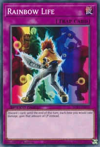 Rainbow Life SGX1-DEF17 N/Mint 1. Yugioh Karte - Bild 1 von 1