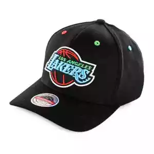 Mütze Mitchell & Ness Los Angeles Lakers NBA RGB Stretch Druckknopflasche - Bild 1 von 3