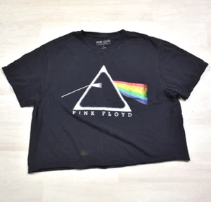Pink Floyd Reprint Cropped Cutoff T-Shirt Tee Größe Large Fehler - Bild 1 von 4
