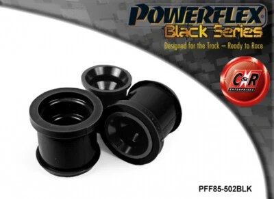 Powerflex Black Anteriore Forcella Boccole Posteriori Per VW Golf Mk5 (03-09) - Immagine 1 di 4