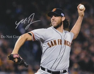 Madison Bumgarner Signed Autograph 8X10 Photo San Francisco Giants - Picture 1 of 1