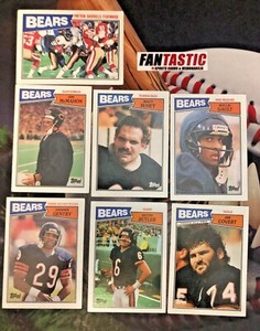 1987 Topps Chicago Bears Football Card YOU PICK