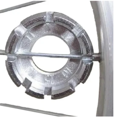 Multi-Funktion Fahrrad Speichen Spanner8-fach Nippel Gr.10-15 Speichen-Schlüssel - Bild 1 von 4