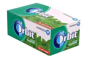 Orbit Sugar Free Chewing Gum Spearmint 140g (Pack of 32) free shipping - Picture 1 of 5