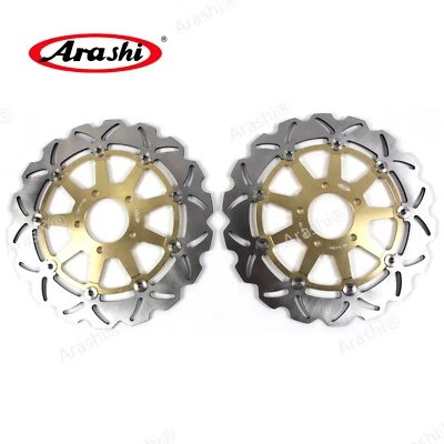 Floating Front Brake Discs Rotors For Suzuki TL1000S 1997-2001 TL1000R 1998-2003 - Image 1 of 4