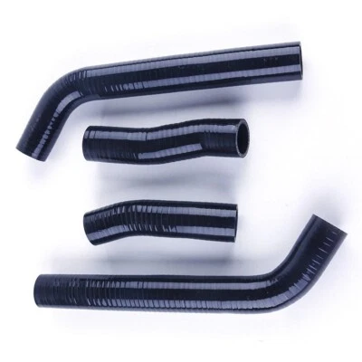 Black Silicone Radiator Hose for 2000-2007 Toyota MR2 Spyder Roadster MR-S ZZW30 Foto 1 de 4