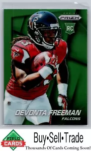 Panini Prizm 272 2014 Devonta Freeman verde Prizm novato halcones de radiocontrol - Imagen 1 de 2
