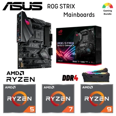 PC Aufrüstkit Bundle mit AMD Ryzen der 5. Gen mit ASUS ROG STRIX B550 Mainboards - Bild 1 von 4