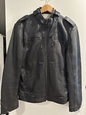 Jack & Jones Leather Jacket Men’s M