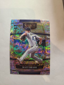 2022 Panini Select Scope Prizm #1 Matt Brash Seattle Mariners RC