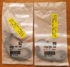 12351 & 12352-PR7-A00 OEM HONDA CAM GEAR COVER GASKETS 93-05 NSX C30A C32B - Picture 1 of 2