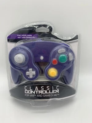 Brand New! TTX TECH WII GAMECUBE CLASSIC CONTROLLER - Indigo Color - Image 1 of 4