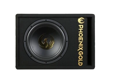 Phoenix Gold Z12AB - 12" Single Active Car Subwoofer & Amp Enclosure 1000W - Image 1 of 4