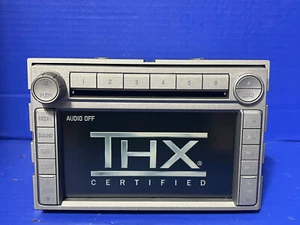 07 Lincoln MKZ RADIO AM/FM 6-DISC GPS NAVIGATION THX OEM - Picture 1 of 7