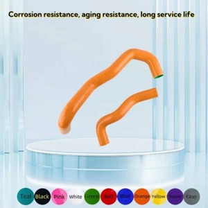 Manguera de refrigerante naranja radiador silicona diésel Powerstroke 2005-2007 Ford 6,0 L - Imagen 1 de 10