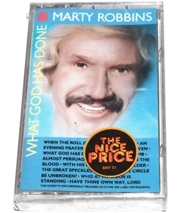 Marty Robbins - What God Has Done (Cassette Tape 1986) NEW SEALED - Picture 1 of 4