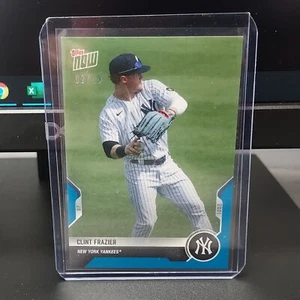 2021 Topps Now Road to Opening Day- Yankees Clint Frazier - Blue Parallel #2/49 - Picture 1 of 1