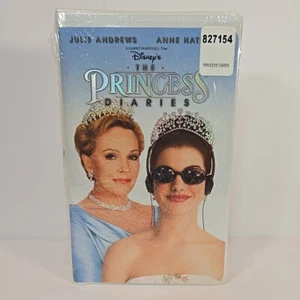 Princess Diaries (VHS, 2001) Julie Andrew's & Anne Hathaway, Factory Sealed - Picture 1 of 8