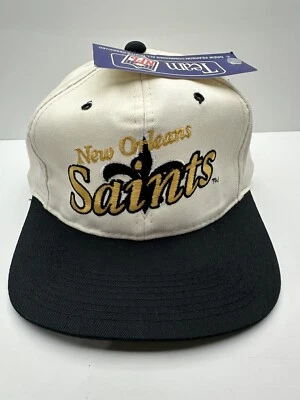 Gorra de colección New Orleans Saints Snapback Drew Pearson equipo de fútbol americano NFL NUEVA CON ETIQUETAS Foto 1 de 4