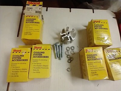 LOTE DE 6 ESPACIADORES VENTILADOR MOPAR CHRYSLER 1 1/2 GRUESO STANT FS509 Foto 1 de 3