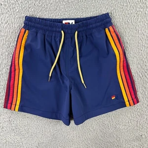 Aviator Nation Flex Board Shorts Kids size 8 Stripe Swim Trunks Summer Beach - Picture 1 of 11