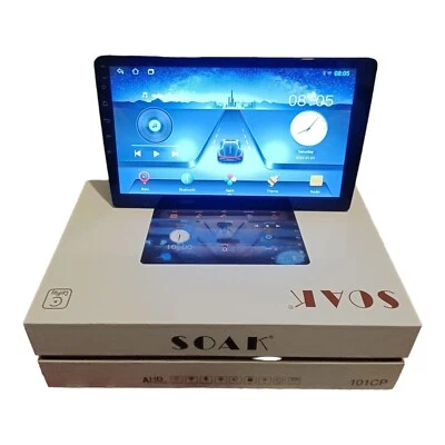 Autoradio Doppio DIN 10 Pollici Touch Screen Carplay Android Bluetooth GPS 4+64G - Immagine 1 di 4