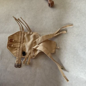 Vintage 12” Action Figure 1/6 Scale Parachute Jump Vest Straps Cloth Emergency - Picture 1 of 10