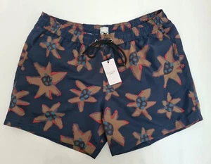 Paul Smith Swim Shorts Hemp Floral Print Size XL - Picture 1 of 5