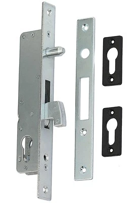 KEYMET Cerradura de gancho 40 cerradura de inserción cerradura de puerta corredera puertas correderas cerradura de puerta cerradura
