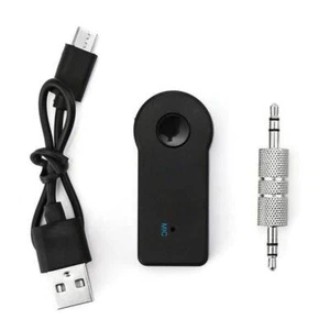 Odbiornik Bluetooth 3,5 mm Aux Samochodowy odbiornik audio Bluetooth Głośnik Audio C6O J6G7 - Zdjęcie 1 z 12