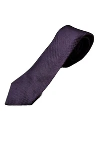 Lila Hugo Boss Krawatte 100% Seide Made in Italy - Bild 1 von 7