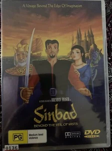 Sinbad Beyond The Veil Of Mists - Animated -Brand New DVD ALL REGIONS PAL #0136 - Imagen 1 de 2