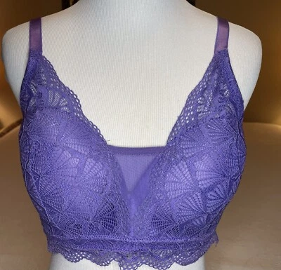 ANGELINA БЕСПРОВОДНОЙ БЮСТГАЛЬТЕР ФИОЛЕТОВЫЙ РАЗМЕР 40C - Изображение 1 из 4