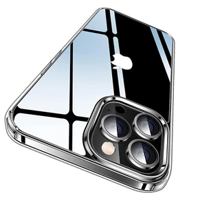 Funda ultra delgada de silicona transparente para iPhone 8 Xs XR 11 12 13 14 15 16 + Pro Max - Imagen 1 de 19