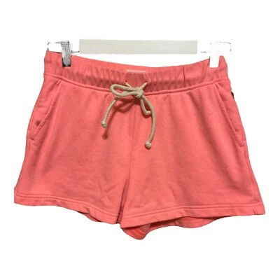 Lou & Grey For Loft Cozy Cotton Terry Shorts Coral Size Small - Image 1 of 4