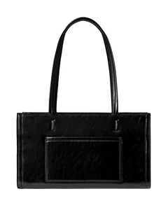 Bolso oblongo STAND OIL - Bolso de hombro negro para mujer - Imagen 1 de 9