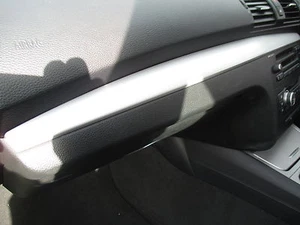 BMW E87 1 SERIES LCI 5 DOOR HATCHBACK SILVER DASH CONSOLE TRIM PACK - Picture 1 of 2