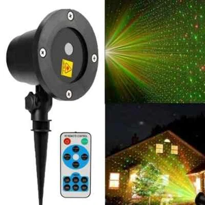 Morttic Waterproof Christmas Lights Laser Projector Outdoor - Red and Green - Picture 1 of 4