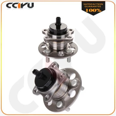 Pair Rear Wheel Hub Bearings For Toyota Prius C 2012-2018 2019 Yaris 2006-2014 - Imagem 1 de 4