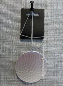 Pilgrim Elegant Necklace Round Pendant Silver Womens Fashion Jewelry Collection - Picture 1 of 2