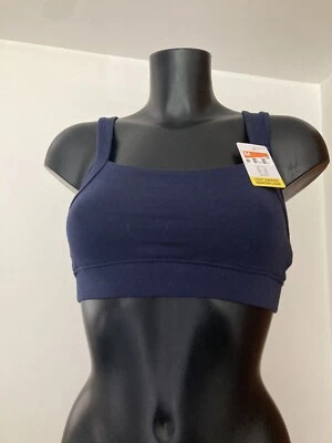 Bra Top Gym Yoga Workout Navy Various Sizes Comfy See Desc. Sports Decathlon