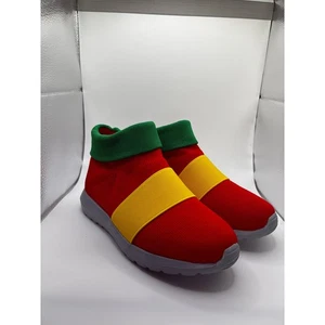 Sonic Knuckles Kinder Schuhe EU 32 US 1 Cosplay Dress Up Rot Slipper Sneaker - Bild 1 von 6